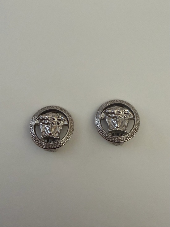 Versace Jewelry - Versace Medusa Circle Clip On Earrings